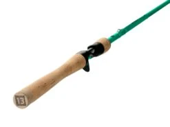 13 Fishing Fate Green Inshore Casting Rod -Outlet Fishing Store 13fishing fategreencastingrod butt