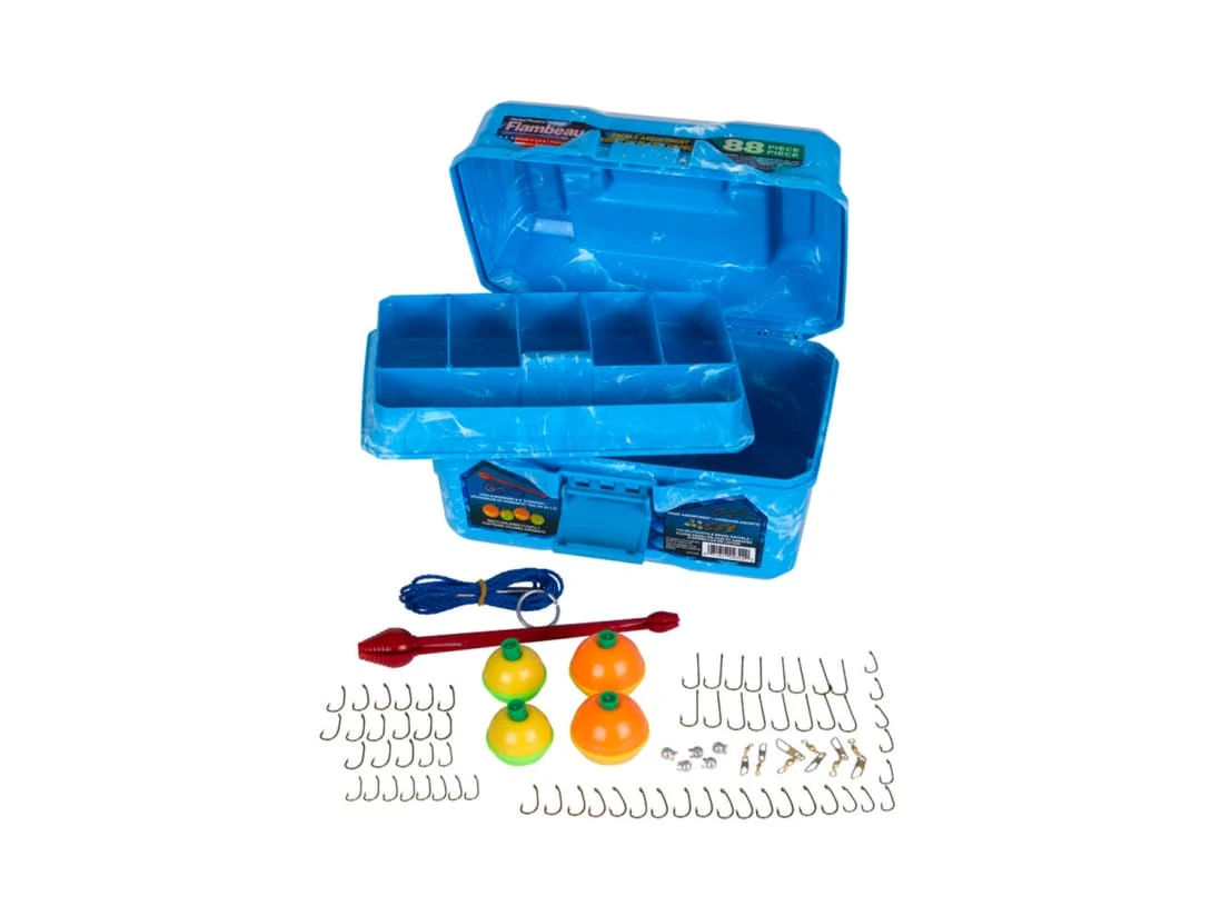 Flambeau Outdoors Big Mouth Tackle Box Kit 3 Flambeau Outdoors Big Mouth Tackle Box Kit