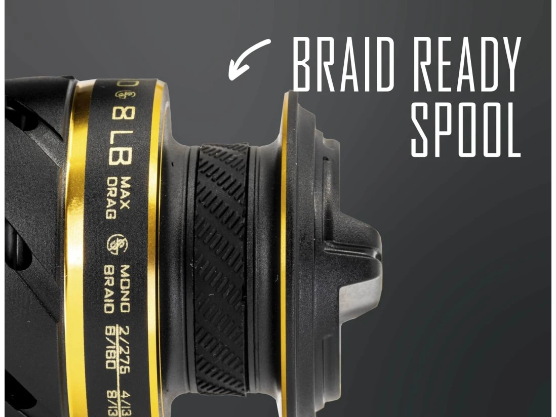 Googan Squad Gold Series Spinning Reel & Finesse Rod Bundle 6 Googan Squad Gold Series Spinning Reel & Finesse Rod Bundle - Image 4