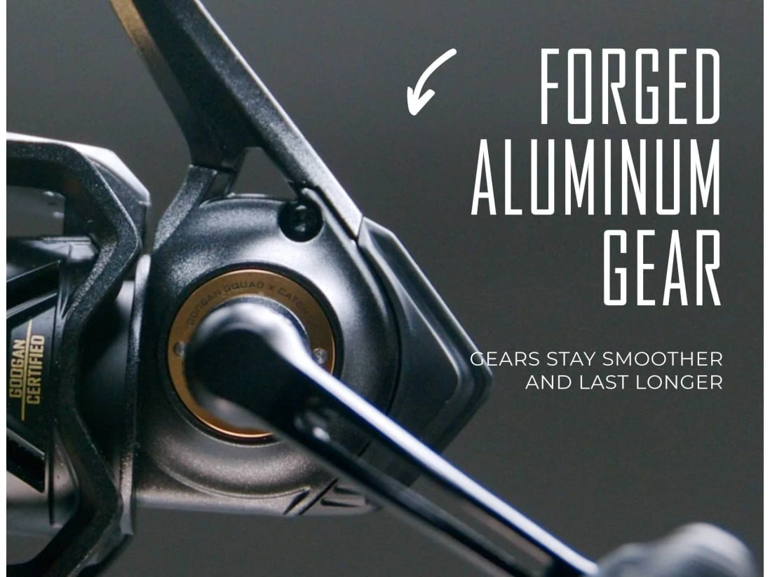 Googan Squad Gold Series Spinning Reel & Finesse Rod Bundle 7 Googan Squad Gold Series Spinning Reel & Finesse Rod Bundle - Image 5