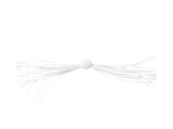 Clam Silkie Jig Trailer -Outlet Fishing Store clam white silkiejigtrailer 10 30 cpt 10002b