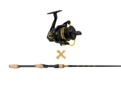 Googan Squad Gold Series Go-To Rod & Spinning Reel Bundle