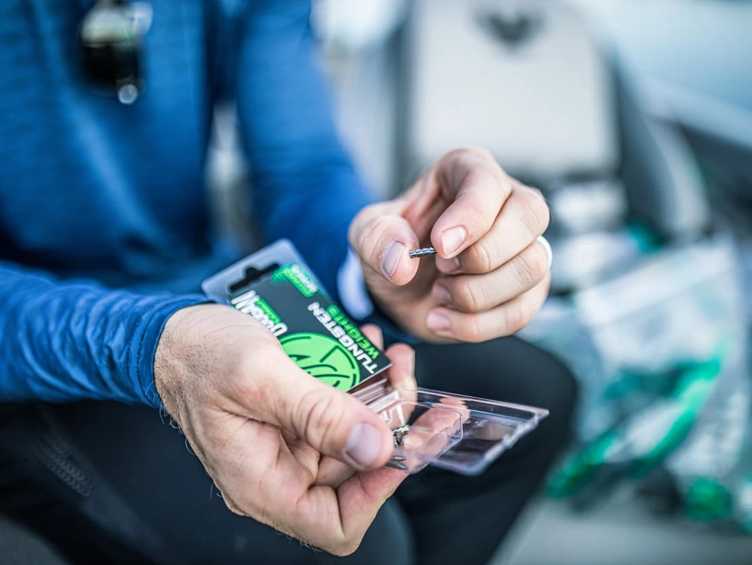 Googan Baits Green Series Tungsten Nail Weights 4 Googan Baits Green Series Tungsten Nail Weights - Image 2