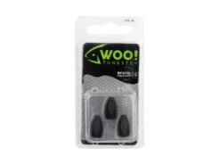 Woo! Tungsten Never Chip Series Flippin' Weights -Outlet Fishing Store neverchipflippinweight packaging