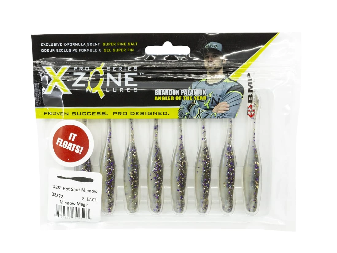 X Zone Lures Hot Shot Minnow 8 X Zone Lures Hot Shot Minnow - Image 6